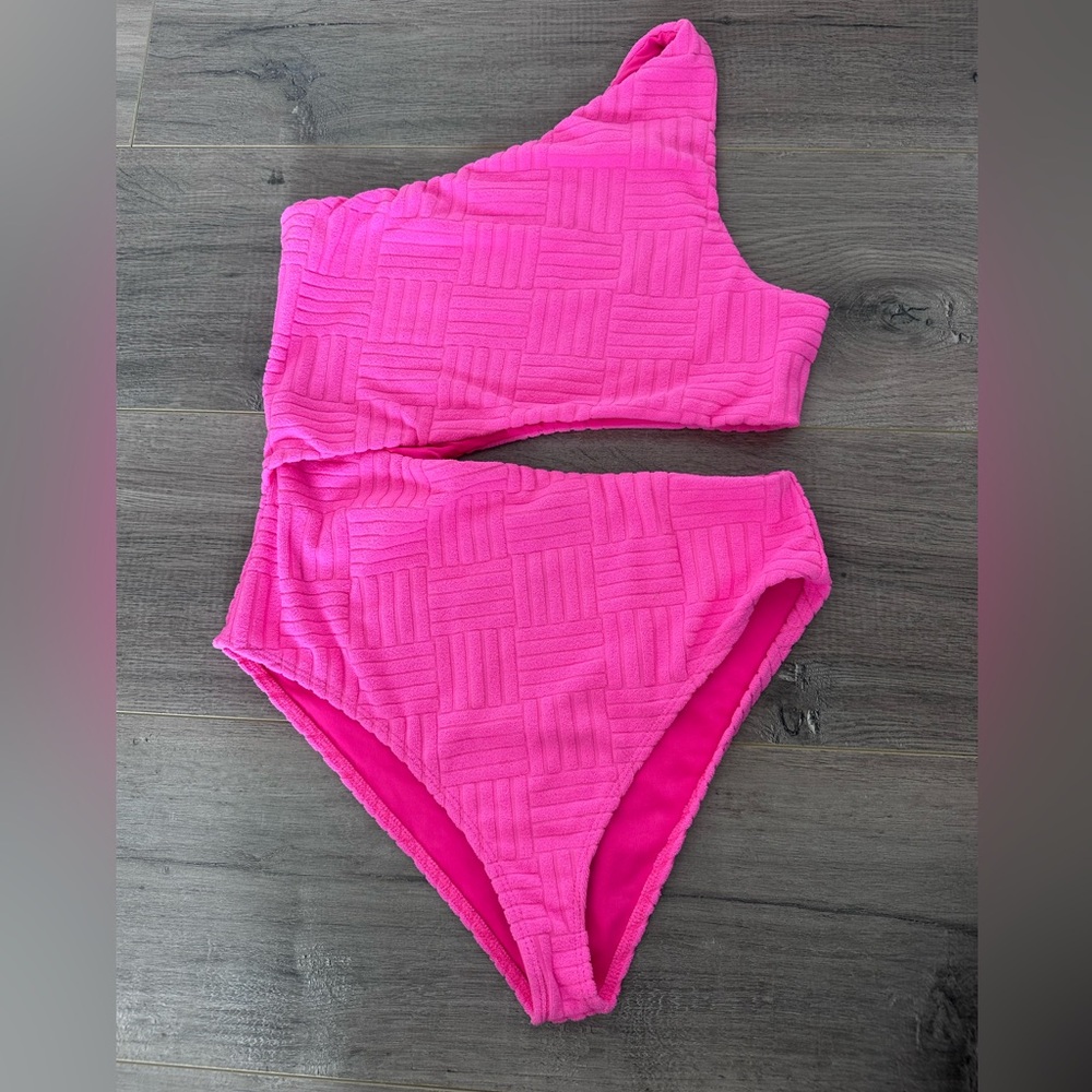 Beach Riot One Shoulder Swimsuit